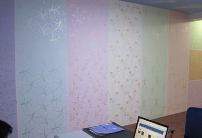 哪位朋友家的墻壁用過液體壁紙了,多少錢一平米?-裝修大本營-嘉興19樓